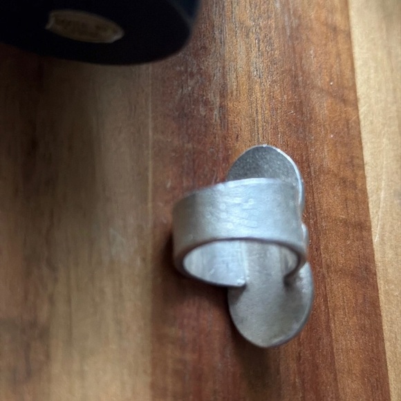 Native American Sterling Silver Coral Ring. Size 8. Jackson - Picture 12 of 12